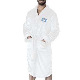 North Carolina Tar Heels NCAA White Out Silk Touch Robe Large/XLarge