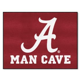 Alabama Man Cave All-Star Mat 33.75"x42.5"