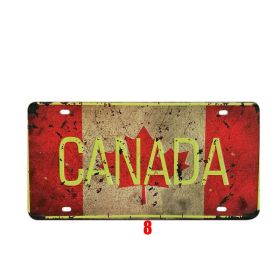 Vintage tin painting (Option: 08)