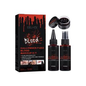 Halloween Fake Blood Makeup Set (Option: As shown in the picture)