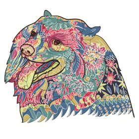 Each Piece Is Animal Shaped Christmas Gift Colorful Elephant Turtle Wooden Jigsaw Puzzles (Option: 32Style-A3)