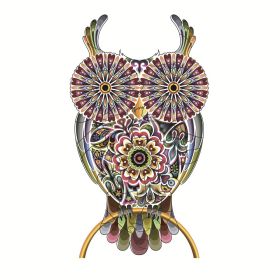 Each Piece Is Animal Shaped Christmas Gift Colorful Elephant Turtle Wooden Jigsaw Puzzles (Option: 33Style-A5)