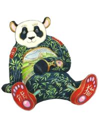 Each Piece Is Animal Shaped Christmas Gift Colorful Elephant Turtle Wooden Jigsaw Puzzles (Option: 30Style-A5)