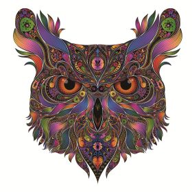 Each Piece Is Animal Shaped Christmas Gift Colorful Elephant Turtle Wooden Jigsaw Puzzles (Option: 28Style-A5)