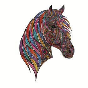 Each Piece Is Animal Shaped Christmas Gift Colorful Elephant Turtle Wooden Jigsaw Puzzles (Option: 11Style-A5)