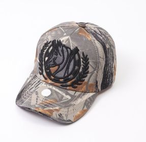 Letter Embroidery Graffiti Baseball Cap Unisex Street (Color: Brown)