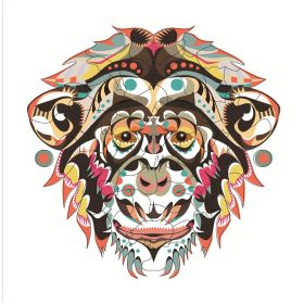 Each Piece Is Animal Shaped Christmas Gift Colorful Elephant Turtle Wooden Jigsaw Puzzles (Option: 23Style-A5)