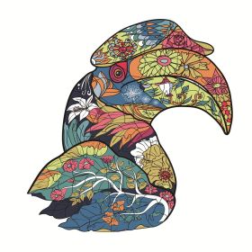 Each Piece Is Animal Shaped Christmas Gift Colorful Elephant Turtle Wooden Jigsaw Puzzles (Option: 25Style-A3)